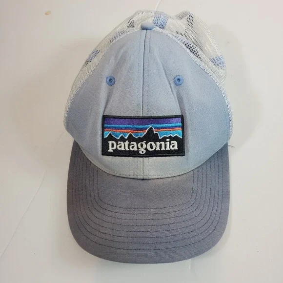 Patagonia Trucker Hats Mens Snap Back Mesh flaws - Picture 12 of 13